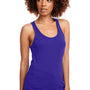 Next Level Womens Ideal Jersey Tank Top - Purple Rush