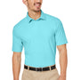 Nautica Mens Saltwater UPF 40+ Short Sleeve Polo Shirt - Sea Mist Blue