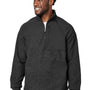 North End Mens Aura Sweater Fleece 1/4 Zip Sweatshirt w/ Pockets - Black