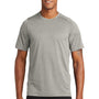 New Era Mens Series Performance Jersey Moisture Wicking Short Sleeve Crewneck T-Shirt - Rainstorm Grey