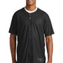 New Era Mens Diamond Era Moisture Wicking Short Sleeve Jersey - Black