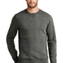 New Era Mens Sueded French Terry Crewneck Sweatshirt - Black Twist