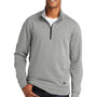 New Era Mens Fleece 1/4 Zip Sweatshirt - Heather Shadow Grey