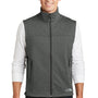 The North Face Mens Ridgeline Wind & Water Resistant Full Zip Vest - Heather Dark Grey