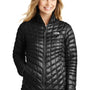 The North Face Womens ThermoBall Trekker Water Resistant Full Zip Jacket - Black