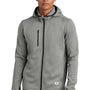 Ogio Mens Endurance Stealth Moisture Wicking Full Zip Hooded Jacket - Heather Grey