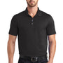 Ogio Mens Metro Moisture Wicking Short Sleeve Polo Shirt - Blacktop