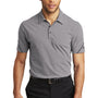Ogio Mens Tread Moisture Wicking Short Sleeve Polo Shirt - Heather Grey