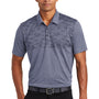 Ogio Mens Gravitate Moisture Wicking Short Sleeve Polo Shirt - Heather Navy Blue