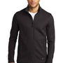 Ogio Mens Grit Full Zip Fleece Jacket - Blacktop