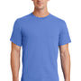 Port & Company Mens Essential Short Sleeve Crewneck T-Shirt - Ultramarine Blue