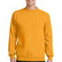 Port & Company Mens Core Pill Resistant Fleece Crewneck Sweatshirt - Gold