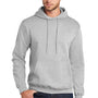 Port & Company Mens Core Pill Resistant Fleece Hooded Sweatshirt Hoodie w/ Pouch Pocket - Ash Grey
