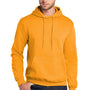 Port & Company Mens Core Pill Resistant Fleece Hooded Sweatshirt Hoodie w/ Pouch Pocket - Gold