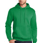 Port & Company Mens Core Pill Resistant Fleece Hooded Sweatshirt Hoodie w/ Pouch Pocket - Kelly Green