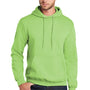 Port & Company Mens Core Pill Resistant Fleece Hooded Sweatshirt Hoodie w/ Pouch Pocket - Lime Green