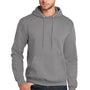Port & Company Mens Core Pill Resistant Fleece Hooded Sweatshirt Hoodie w/ Pouch Pocket - Medium Grey