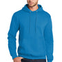 Port & Company Mens Core Pill Resistant Fleece Hooded Sweatshirt Hoodie w/ Pouch Pocket - Sapphire Blue