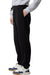 American Apparel RF491 Mens ReFlex Fleece Sweatpants w/ Pockets Black Model Side