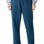 American Apparel Mens ReFlex Fleece Sweatpants w/ Pockets - Sea Blue