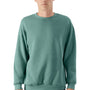 American Apparel Mens ReFlex Fleece Crewneck Sweatshirt - Arctic Green - NEW