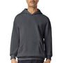 American Apparel Mens ReFlex Fleece Hooded Sweatshirt Hoodie - Asphalt Grey - NEW