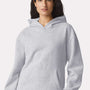 American Apparel Mens ReFlex Fleece Hooded Sweatshirt Hoodie w/ Pouch Pocket - Heather Grey