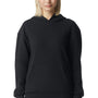 American Apparel Mens ReFlex Fleece Hooded Sweatshirt Hoodie - Black - NEW