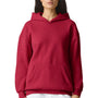 American Apparel Mens ReFlex Fleece Hooded Sweatshirt Hoodie - Cardinal Red - NEW