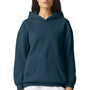 American Apparel Mens ReFlex Fleece Hooded Sweatshirt Hoodie - Sea Blue - NEW