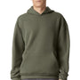 American Apparel Mens ReFlex Fleece Hooded Sweatshirt Hoodie w/ Pouch Pocket - Lieutenant Green
