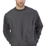 Champion Mens Shrink Resistant Crewneck Sweatshirt - Heather Charcoal Grey