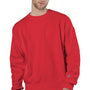 Champion Mens Shrink Resistant Crewneck Sweatshirt - Scarlet Red