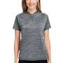 Spyder Womens Mission Blade Short Sleeve Polo Shirt - Polar Grey