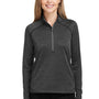 Spyder Womens Mission 1/4 Zip Sweatshirt w/ Pockets - Black