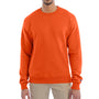 Champion Mens Double Dry Eco Moisture Wicking Fleece Crewneck Sweatshirt - Orange