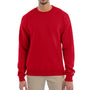 Champion Mens Double Dry Eco Moisture Wicking Fleece Crewneck Sweatshirt - Scarlet Red