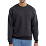 Champion Mens Double Dry Eco Moisture Wicking Fleece Crewneck Sweatshirt - Heather Charcoal Grey