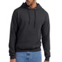 Champion Mens Double Dry Eco Moisture Wicking Fleece Hooded Sweatshirt Hoodie w/ Pouch Pocket - Heather Charcoal Grey