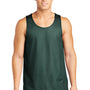 Sport-Tek Mens Reversible Mesh Moisture Wicking Tank Top - Forest Green - Closeout