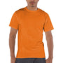 Champion Mens Short Sleeve Crewneck T-Shirt - Orange