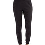 TriDri Womens Maria Fitted Jogger Sweatpants w/ Pockets - Black