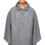 Team 365 Mens Zone Protect Water Resistant Hooded Packable Hooded Poncho - Graphite Grey - Closeout
