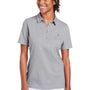 Vineyard Vines Womens Edgartown Pique Moisture Wicking Short Sleeve Polo Shirt - Barracuda Grey - Coming Soon