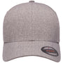 Flexfit Hats Mens Heatherlight Stretch Fit Hat - Grey Melange - Closeout