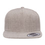 Yupoong Hats Mens Adjustable Hat - Heather Grey