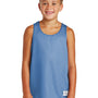 Sport-Tek Youth Reversible Mesh Moisture Wicking Tank Top - Carolina Blue - Closeout