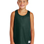 Sport-Tek Youth Reversible Mesh Moisture Wicking Tank Top - Forest Green - Closeout