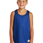 Sport-Tek Youth Reversible Mesh Moisture Wicking Tank Top - True Royal Blue - Closeout