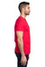 Threadfast Apparel 100A Mens Ultimate Short Sleeve Crewneck T-Shirt Red Side